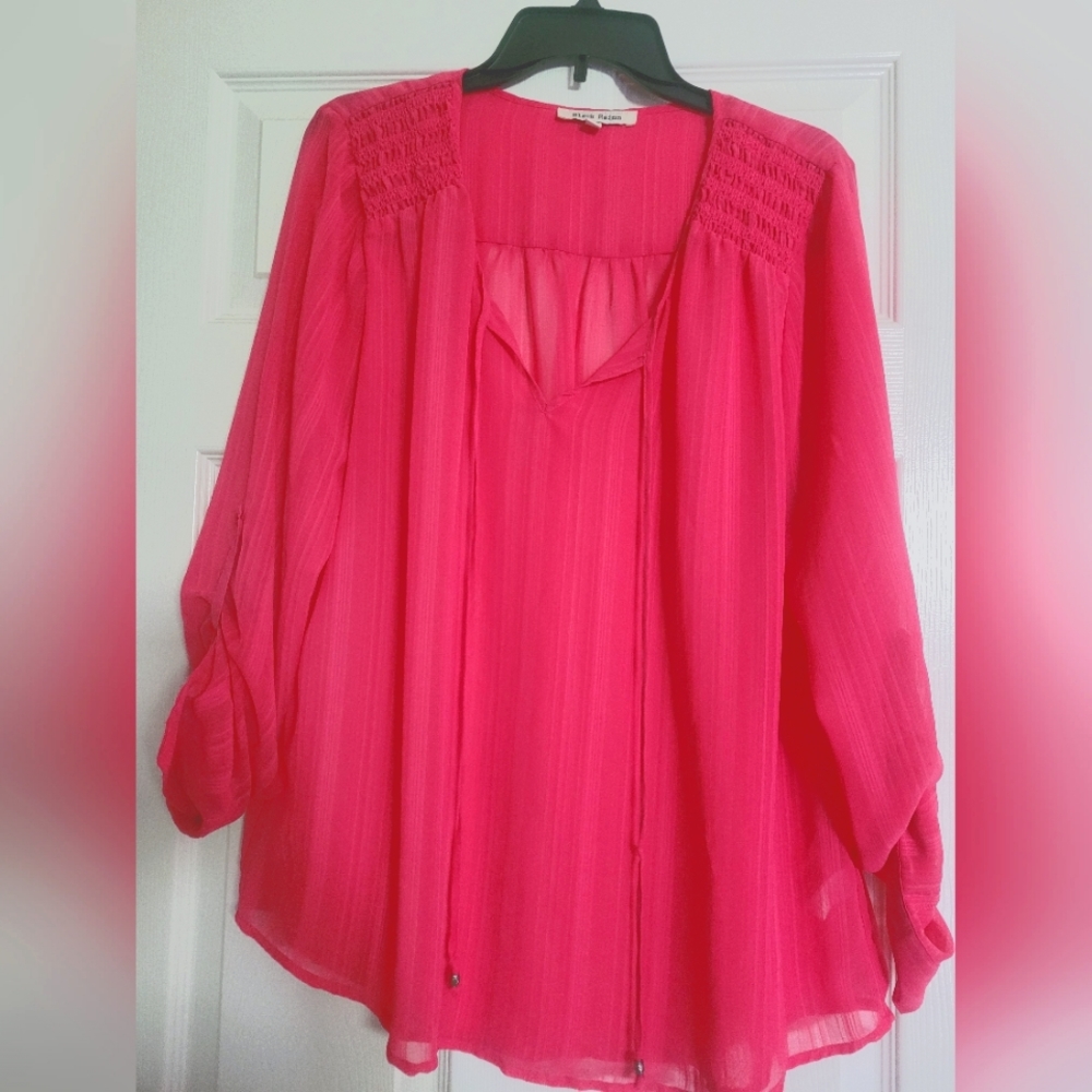 Old Navy Fuschia Blouse